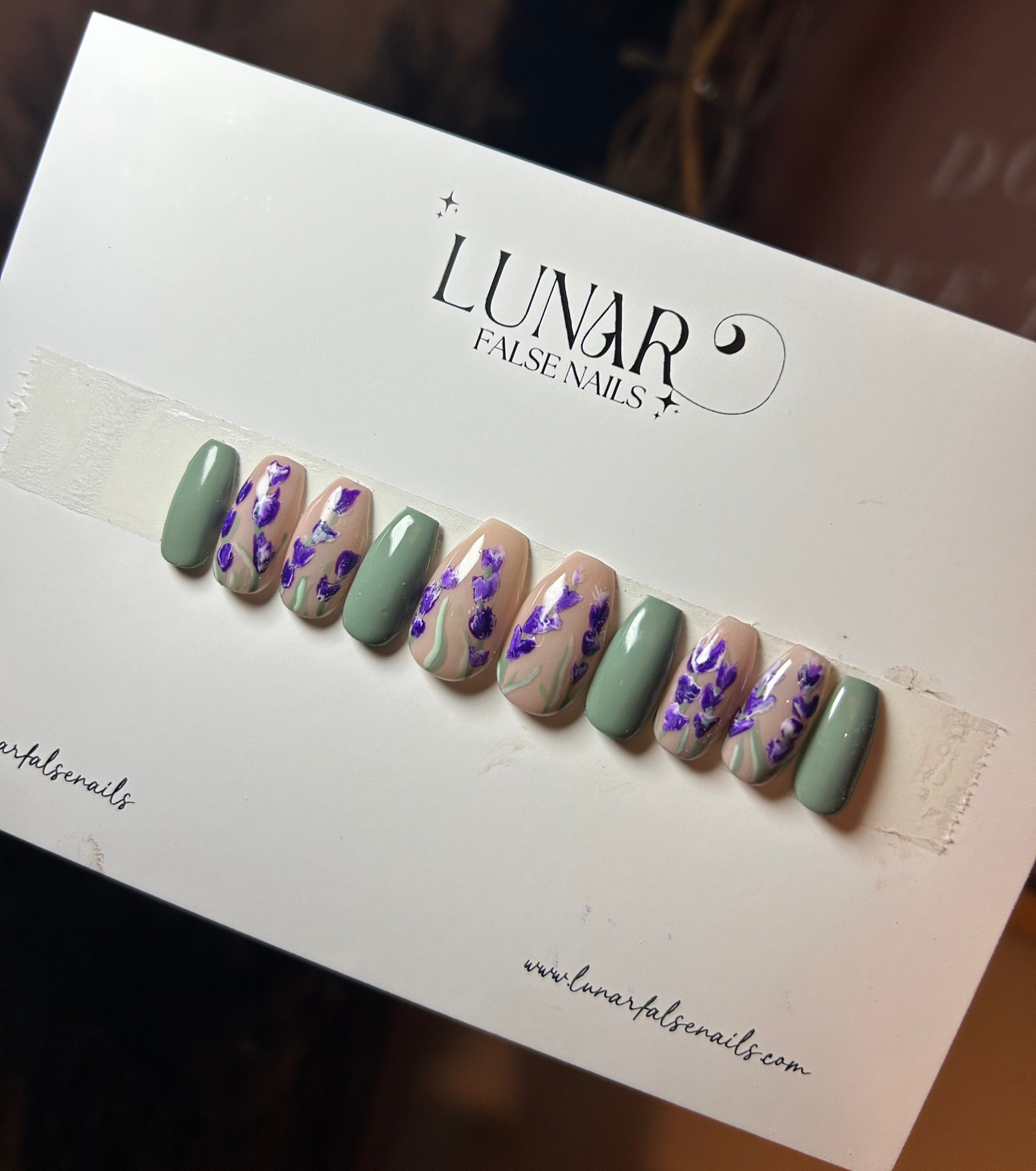 Everlasting Love Lavender False Nails