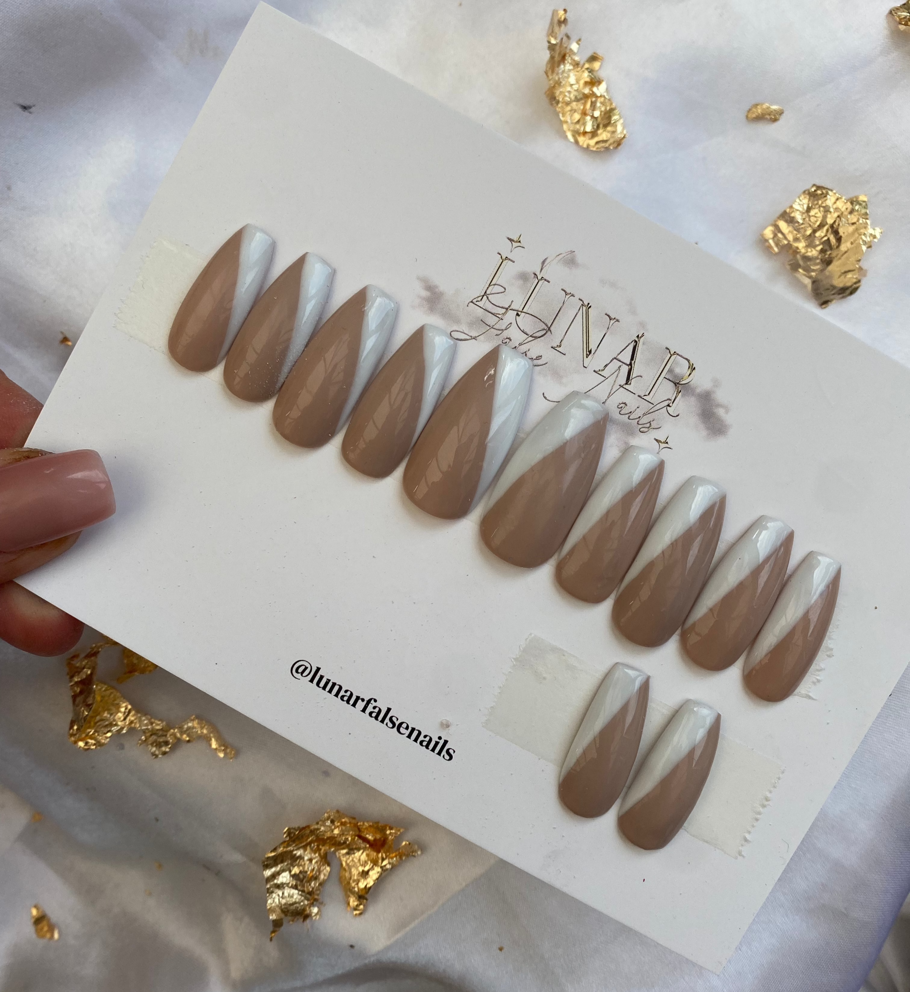 Chantilly False Nails