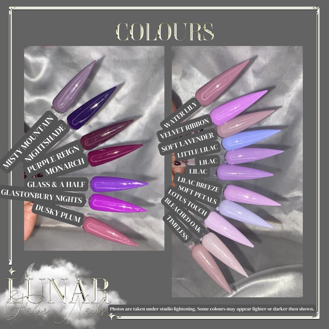 Choose Your Colour: False Nails and False Toenails Bundle - Lunar False Nails