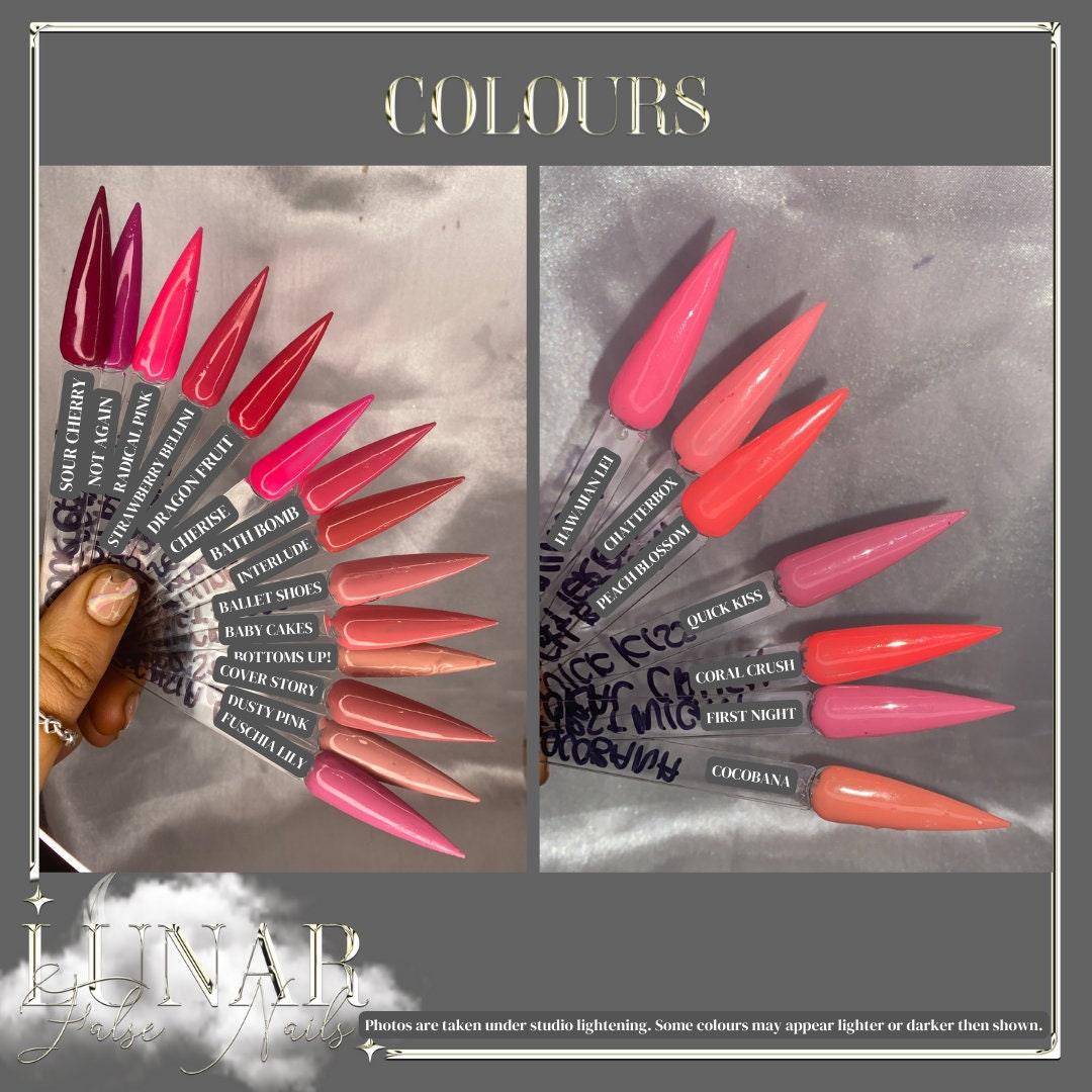 Choose Your Colour: False Nails and False Toenails Bundle - Lunar False Nails