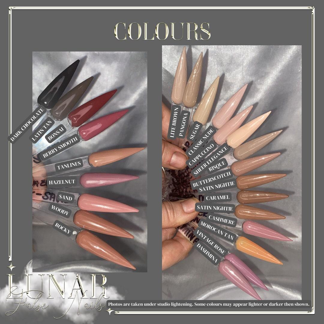 Choose Your Colour: False Nails and False Toenails Bundle - Lunar False Nails