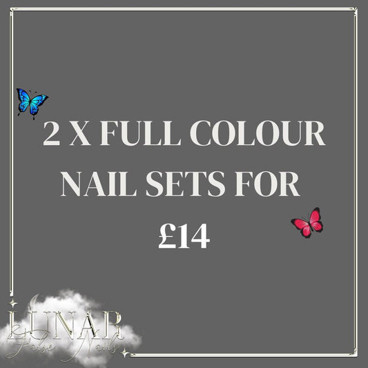 2 x False Nail Sets Bundle Deal - Lunar False Nails